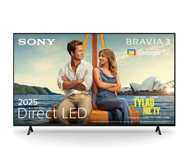 Sony BRAVIA 3 K-65S3 65" LED 4K Google TV Dolby Atmos - 1332630 - zdjęcie